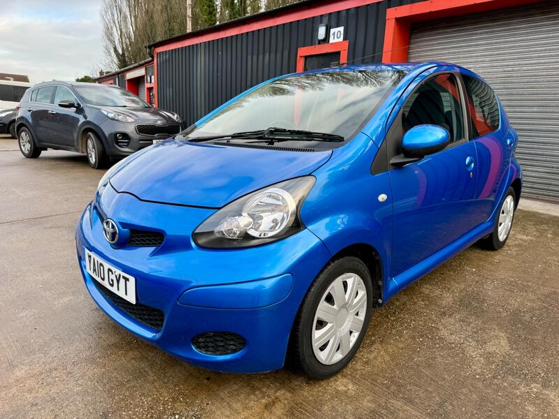 View TOYOTA AYGO 1.0 VVT-i Blue, ** SOLD TO LIVERSEDGE **